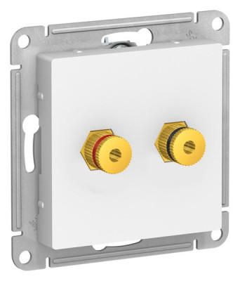 ATN001387 - ATLASDESIGN АУДИОРОЗЕТКА двойная, ЛОТОС, Systeme Electric