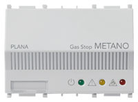 Vimar Датчик утечки метана "Gas Stop Metano" 230V на 3 модуля, серебро, 14420.SL
