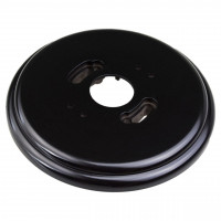 Bironi Рамка 1-местная R, пластик, черный, RF1-610-23