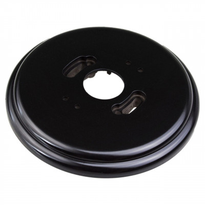 Bironi Рамка 1-местная R, пластик, черный, RF1-610-23