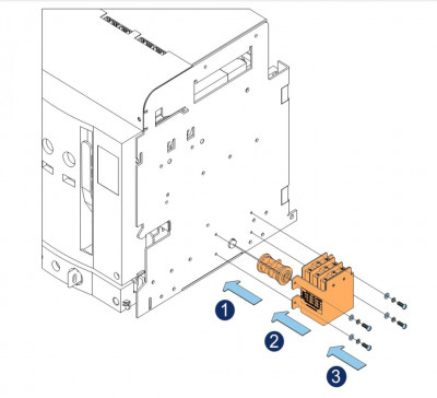 ДКС Индикация положения выключателя в корзине YON AD, PSW-AD