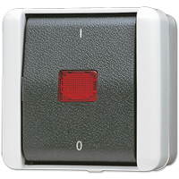 Выключатель контрольный 16 AX 400 V ~ для накладного монтажа IP44, 803KOW