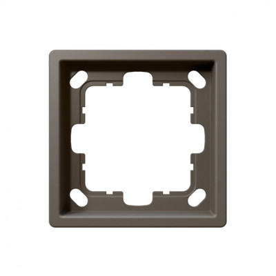 FD1001PTM - Рамка серия FD 1-постовая, цвет матовый Тауп (soft touch), JASMART Electric