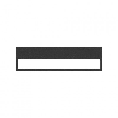 Simon 10001640-238 Рамка «минимум» на 4 поста цвета черный матовый S100