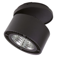 Lightstar 213807 Светильник  FORTE INCA LED 15W 1400LM 30G ЧЕРНЫЙ 3000K (в комплекте)