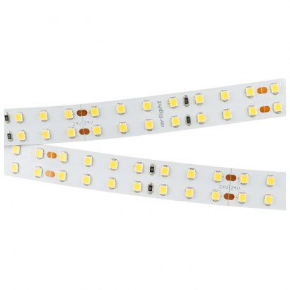 Светодиодная лента RT 2-5000 24V Warm2700 2x2 (2835, 980 LED, LUX) (Arlight, 20 Вт/м, IP20), 019091(B)