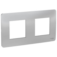 Unica Studio Рамка 2-ная, алюм.