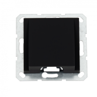 Вывод кабеля, цвет черный матовый (soft touch), G8210PB, Jasmart