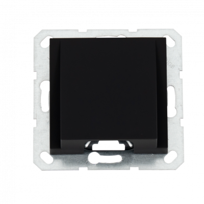 Вывод кабеля, цвет черный матовый (soft touch), G8210PB, Jasmart