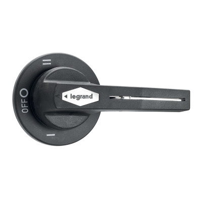 Legrand Выносная поворотная рукоятка - IP 65 - для DCX-M от 200 до 400 А - чёрная, 431141