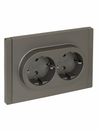 FORTE&PIANO Роз. 2-я с з/к без з/ш б/к 16А FP524 ст. IEK, FP-R21-16-1-K46