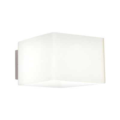 Lightstar 801610 (MB328-1W) Светильник настенный PEZZO 1х40W G9 ХРОМ/БЕЛЫЙ (в комплекте)