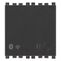 Vimar Шлюз IoT Bluetooth Wi-Fi для беспроводной интеграции, настройки, наблюдения за просмотром через облако и приложения для смартфонов, планшетов, серый, 19597