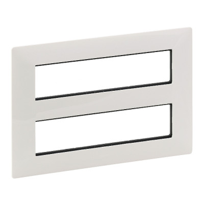 Legrand Valena LIFE.Рамка для модульных устройств Mosaic 2x4x2 модуля.Белая, 752146