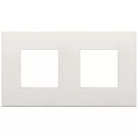 Vimar Накладка CLASSIC на 4 модуля (2+2) расстояние между центрами 71мм слоновая кость, 19643.73