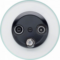 Berker Телевизионная розетка, глянцевый черный, серия Glas