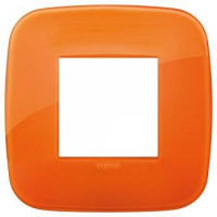 19672.63 - Vimar Накладка ROUND на 2 модуля REFLEX оранжевая