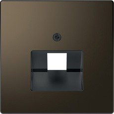 D-Life Накладка для розетки 1-ной RJ45, мокко