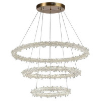 ST LUCE SL6105.203.03 Люстра подвесная ST-Luce Золотистый/Прозрачный LED 1*160W 3000 - 6500K