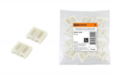 Коннектор для жесткого соединения двух светодиодных лент шириной 8 мм, TDM Electric, SQ0331-0039