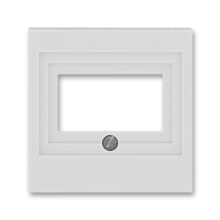 5014H-A00040 16 - Накладка ABB Levit для розеток USB / HDMI / VGA серый - 2CHH290040A4016