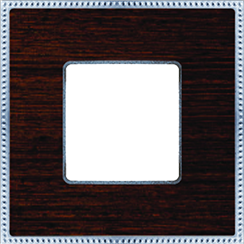 FD01451WCB Fede Belle Epoque Wood Рамка 1-ная, Wenge-Bright Chrome
