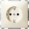 SD Розетка со шторками 2К+З 16 А 250В~, беж.