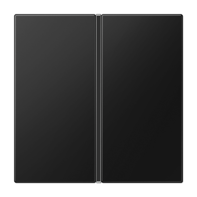 Набор накладок 1 группа для модулей F40; термопласт; черный матовый, LS401TSASWM