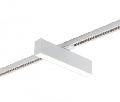 Denkirs DK6430-WH Трековый светильник IP 20, 10 Вт, LED 3000, белый, алюминий