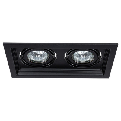 Arte Lamp CANIS, Светильник потолочный, цвет арматуры - черный, 2x50W GU10, A6661PL-2BK
