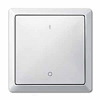 SD Клавиша 1-ная с символами (I|0), беж.