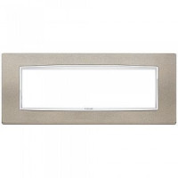 20657.C14 - Vimar Накладка классика для 7 модулей титан матовый 20657.C14 - Vimar Накладка классика для 7 модулей титан матовый