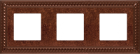 FD01233RU Fede Sevilla Рамка 3-ная, Rustic Cooper