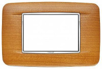 Vimar Накладка с закруглениями для 3 модулей вишня американская, 20683.C36