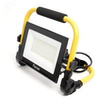 Прожектор переносной, 70W, 6400K, 78*SMD2835, 6300Lm, IP65, LL-515, Feron 41545 Прожектор переносной, 70W, 6400K, 78*SMD2835, 6300Lm, IP65, LL-515, Feron 41545