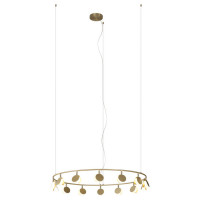 Подвесная светодиодная люстра Mantra Shell 7357