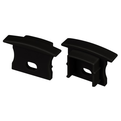 Заглушка LINE-2315-F с отверстием BLACK (Arlight, Пластик), 044280