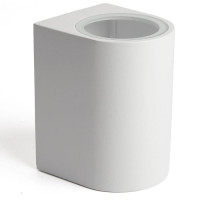 Светильник садово-парковый, 230V GU10, DH014, белый (на стену), Feron 48339