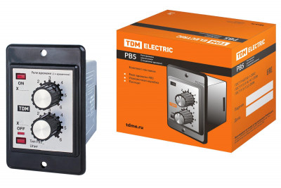 Реле времени циклическое РВ51-2Т-60х60cек-5А-220В-8Ц/Щ TDM Electric, SQ1503-0016