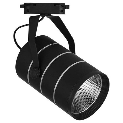 Светильник трековый светодиодный на шинопровод 12W, 1080 Lm, 4000К, 35 градусов, черный, AL112, Feron 41185