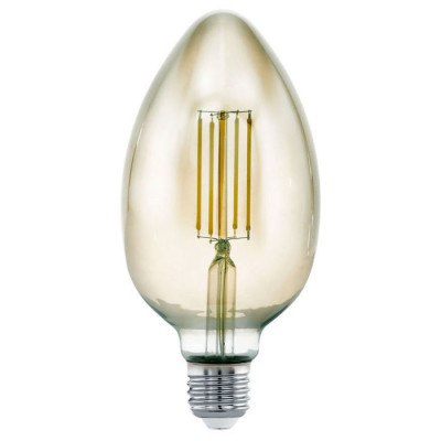 11839 Светодиодная лампа B80, 4W(E27), 3000K, 360lm, дымчатая