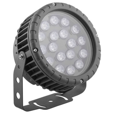 Светодиодный прожектор, D180xH230, IP65 18W 85-265V, 2700K, LL-884, Feron 32143