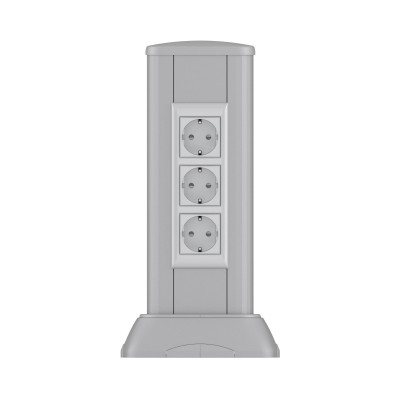 ДКС Миниколонна алюминиевая 0,35 м, цвет темно-серебристый металлик, 19534