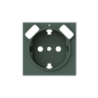ABB SKY Комодоро Накладка для розетки SCHUKO с 2хUSB ЗУ, арт.8188.3