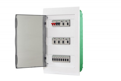City9 Set Автоматический выключатель (АВ) С 6А 3P 6kA 400В, Systeme Electric, C9F36306