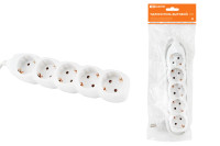 Удлинитель бытовой  У05  5 гнезд, 5метров, с заземлением, ПВС  3х1мм2  16А/250В TDM Electric, SQ1303-0022