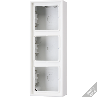 коробка для накладного монтажа с рамкой LS, LS583ASW