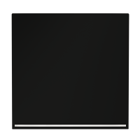 Клавиша для выключателя/переключателя одноклавишного с подсветкой, S70 (черный матовый), VLS000208