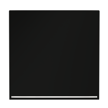 Клавиша для выключателя/переключателя одноклавишного с подсветкой, S70 (черный матовый), VLS000208 Клавиша для выключателя/переключателя одноклавишного с подсветкой, S70 (черный матовый), VLS000208