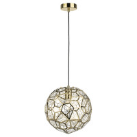 Lightstar 724012 (MD2201-1S) Люстра FERMO 1х40W E27 ЗОЛОТО (в комплекте)